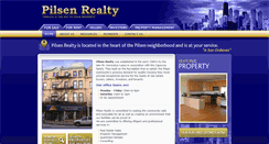 Desktop Screenshot of pilsenrealty.com